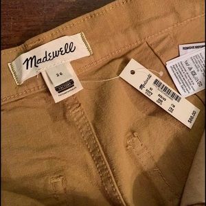 Madewell Trousers Size 26